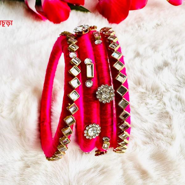 গোলাপচূড়া - Handmade চুড়ি