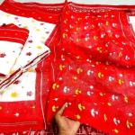 Half silk screen print sharee