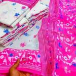 Half silk screen print sharee