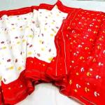 Half silk screen print sharee