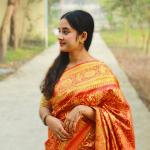 সিল্ক কাতান শাড়ি