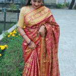 সিল্ক কাতান শাড়ি