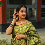 সিল্ক কাতান শাড়ি