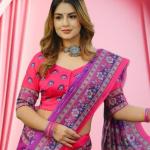 Premium Parsha Sharee with Blouse Piece